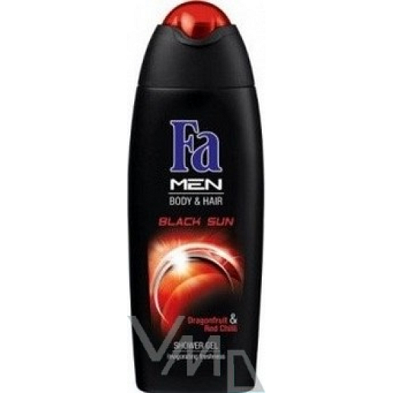 Fa Men Black Sun sprchový gel na tělo i na vlasy pro muže 250 ml