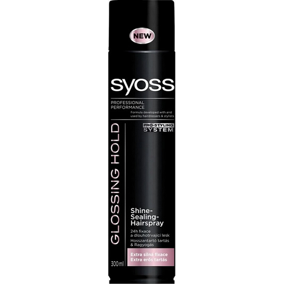 Syoss Glossing Hold dlouhotrvající lesk lak na vlasy 300 ml