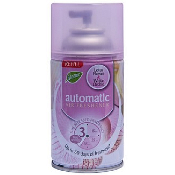 Bloome Lotosový květ a Orchidej osvěžovač vzduchu náhradní náplň 300 ml
