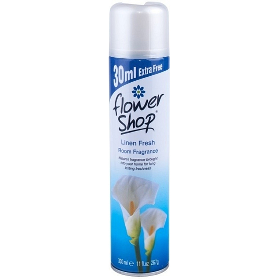 FlowerShop Linen Fresh odświeżacz powietrza 300 ml