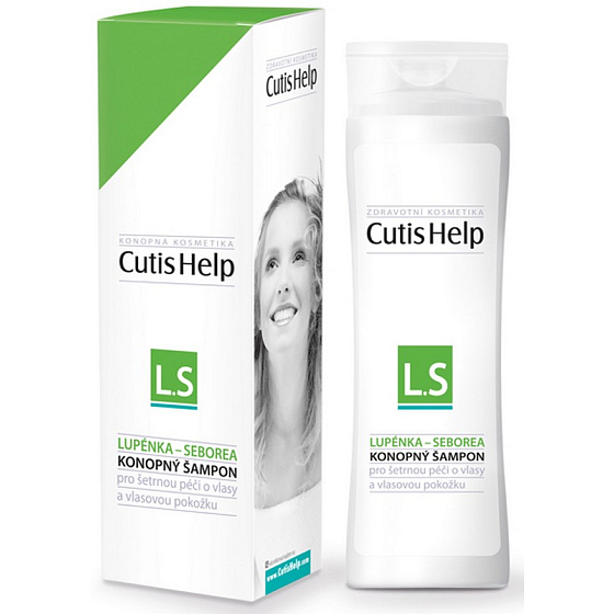 CutisHelp Lupénka-Seborea konopný šampon 200 ml