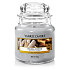 Yankee Candle Crackling Wood Fire - Praskající oheň v krbu vonná svíčka Classic malá sklo 104 g