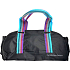 Mercedes-Benz Vip Club taška sportovní černá s barevnými pruhy 56 x 28 x 21 cm