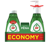 Jar Active Foam Okamžitá pěna čisticí prostředek určený na ruční mytí nádobí pumpička 350 ml + náhradní náplň 37 ml, duopack