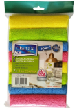 Clanax Sonic Szwedzka ściereczka z mikrofibry, mix kolorów 30 x 30 cm 180 g/m2 8 sztuk
