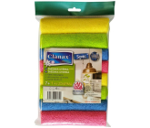 Clanax Sonic Szwedzka ściereczka z mikrofibry, mix kolorów 30 x 30 cm 180 g/m2 8 sztuk