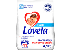 Lovela kolorowy proszek do prania dla niemowląt, 41 prań, 4,1 kg