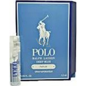 Ralph Lauren Polo Deep Blue parfém pro muže 1,2 ml s rozprašovačem, vialka