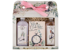 Bohemia Gifts Zestaw świąteczny żel pod prysznic 100 ml + szampon do włosów 100 ml + karta zapachowa 11 x 6,3 cm, zestaw kosmetyczny