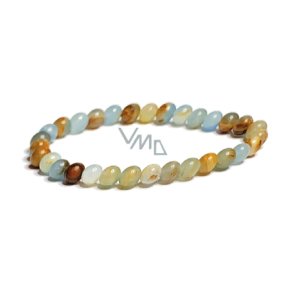 Kalcit multi Argentyński bransoletka elastyczny naturalny kamień, kulka 6 mm / 16 - 17 cm, kamień intuicji Kalcit multi Argentyński bransoletka elastyczny naturalny kamień, kulka 6 mm / 16 - 17 cm, kamień intuicji