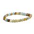 Kalcit multi Argentyński bransoletka elastyczny naturalny kamień, kulka 6 mm / 16 - 17 cm, kamień intuicji