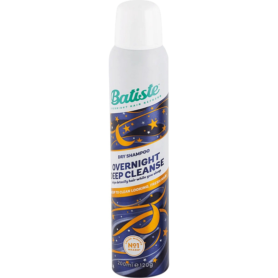 Batiste Overnight Deep Cleanse suchy szampon do włosów działający przez noc 200 ml