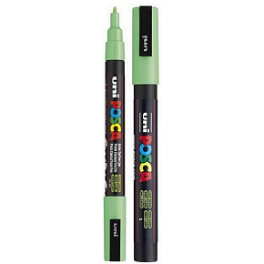 Posca Uniwersalny akrylowy marker 0,9 - 1,3 mm Jasnozielony PC-3M