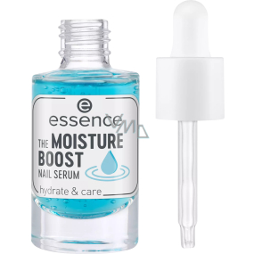 Essence Moisture Boost hydratační sérum pro péči o nehty a nehtovou kůžičku 8 ml Essence Moisture Boost hydratační sérum pro péči o nehty a nehtovou kůžičku 8 ml
