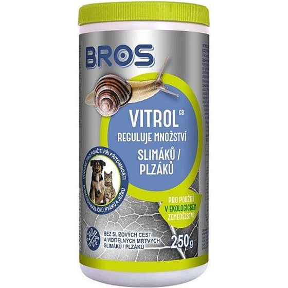 Bros Vitrol granulátová przynęta na ślimaki 250 g