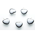 Hematyt Serce Zawieszka Naturalny Kamień 20 mm, 1 sztuka, Kamień Zdrowej Krwi