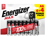 Energizer AA / LR6 1,5 V Alkaline Power baterie 8 sztuk
