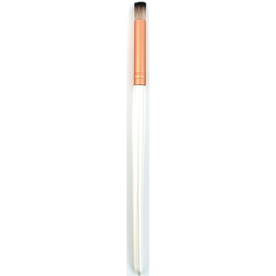 Pędzel do cieni do powiek duży okrągły Rosegold 17 cm