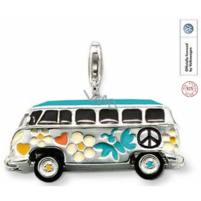 Zawieszka ze srebra próby 925 Volkswagen Bus, charms do bransoletki