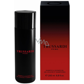 Trussardi Primo szampon i żel pod prysznic dla mężczyzn 200 ml Trussardi Primo szampon i żel pod prysznic dla mężczyzn 200 ml