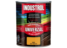 Industrol S2013 Univerzál lesk vrchní barva na kov a dřevo 6600 Žluť dubová 0,75 l
