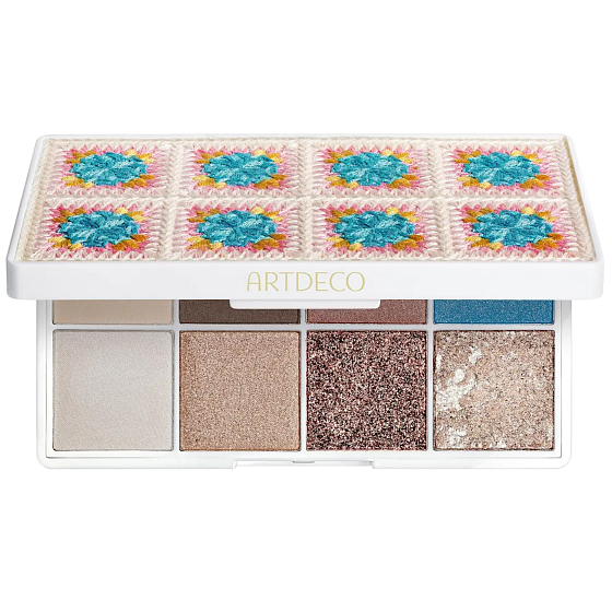 Artdeco Eyelights Palette B25 – paletka očních stínů č. 1 Look Of The Season s trendy odstíny v elegantním pouzdře.