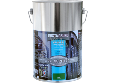 Hostagrund 2v1 S2160 základní i vrchní barva na kov, 0530 zelená, 4 l