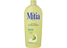 Mitia Aloe & Milk płynne mydło, uzupełnienie, 1 l