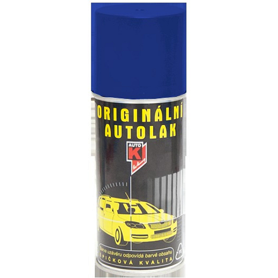 Kwasny Auto-K Color Škoda, oryginalna farba do auta w sprayu, 4590 modry dynamic, 150 ml