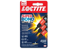 LOCTITE Super Bond Power Gel Mini Trio, 3g