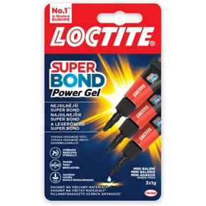 LOCTITE Super Bond Power Gel Mini Trio, 3g