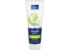 Alpa Sport Star Relax Sport po výkonu masážní gel s mentolem, methylsalicylátem a bylinný extrakty 210 ml