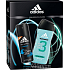 Adidas Cool & Dry Fresh antiperspirant deodorant sprej 150 ml + Extra Fresh 3v1 sprchový gel na tělo, vlasy a tvář pro muže 250 ml , kosmetická sada