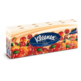 Kleenex Aroma Nektarinka hygienické kapesníky 10 kusů