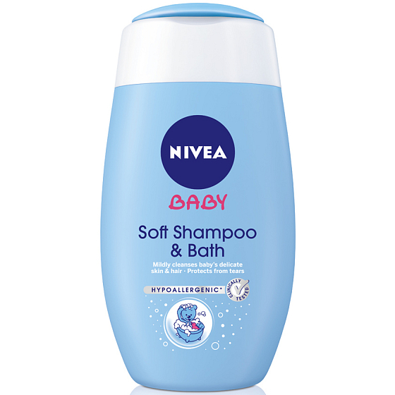 Nivea Baby 2w1 szampon i piana do kąpieli dla dzieci 500 ml
