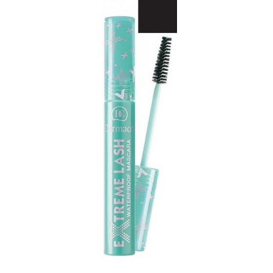 Dermacol Extreme Lash voděodolná řasenka odstín černá 8,5 ml