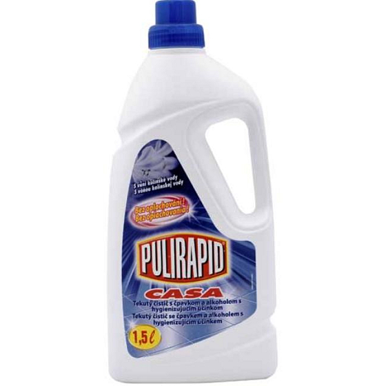 Pulirapid Casa Colonia s vůní kolínské vody univerzální tekutý čistič se čpavkem a alkoholem na všechny domácí omyvatelné povrchy 1,5 l