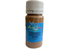 Art e Miss Uniwersalna farba akrylowa błyszcząca 23 Jasnobrązowy 40 g