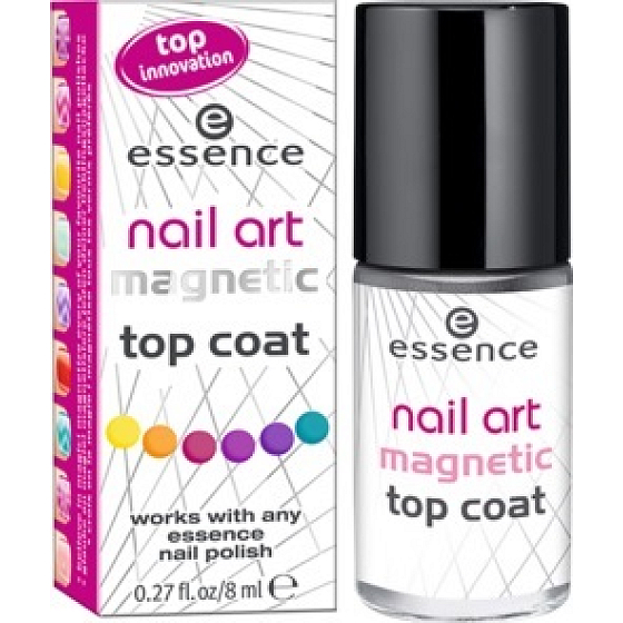 Essence Nail Art Magnetic magnetický krycí lak 01 I Beileve In Magic! 8 ml