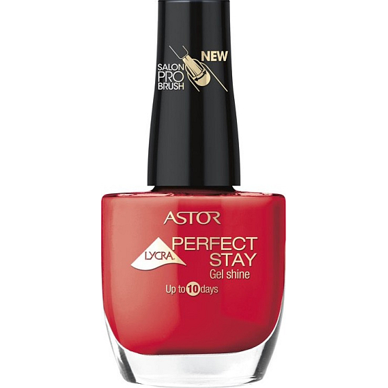 Astor Perfect Stay Gel Shine 3v1 lak na nehty 312 Deep Scarlet 12 ml
