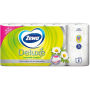 Zewa Deluxe Aqua Tube Camomile Comfort perfumowany papier toaletowy 150 arkuszy 3 warstwowy 8 sztuk, rolka, którą możesz spłukać
