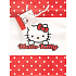 Ditipo Dárková papírová taška 23 x 9,8 x 17,5 cm Hello Kitty