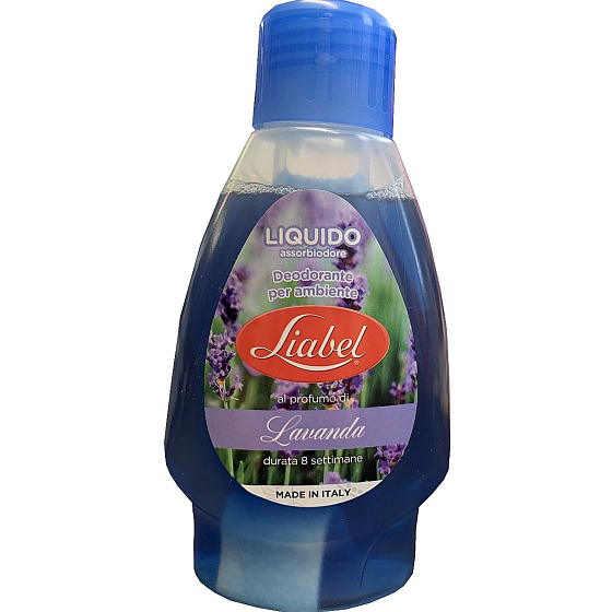 Liabel Lavanda - Lawendowy płyn do odświeżania powietrza z knotem 375 ml
