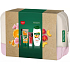 Palmolive UP! Citrus & Peach żel pod prysznic 200 ml + Smoothies Refreshing Peach krem do ciała 500 ml + Colgate Max White Charcoal wybielająca pasta do zębów 75 ml + szczoteczka do zębów + kosmetyczka, zestaw kosmetyczny dla kobiet