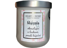 Heart & Home Świeżą prądło sojowa świeczka z imieniem Marcela 110 g