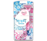 Gillette Simply Venus3 maszynka do golenia z 3 ostrzami 8 sztuk dla kobiet