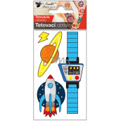 Tatuażowe naklejki Wszechświat 10,5 x 6 cm