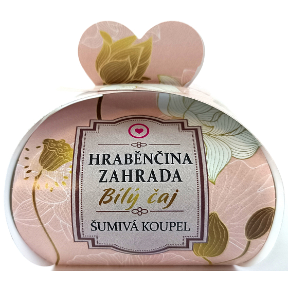Neocos Bílý čaj Šumivá koupel růžová 40 g