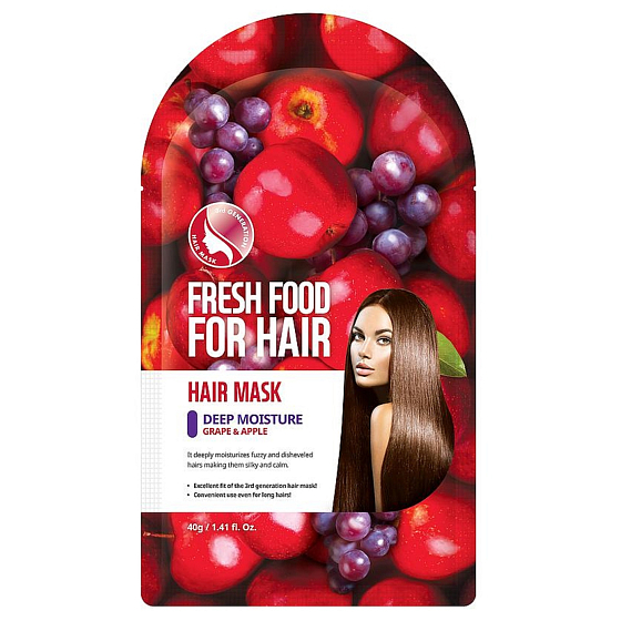 Farmskin Fresh Food For Hair nawilżająca maska do włosów 1 szt