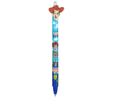 Colorino Gumowalne pióro Przygoda zabawek Woody, niebieski wkład 0,5 mm